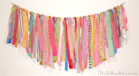 Ribbon Garland Tutorial - The Ribbon Retreat Blog