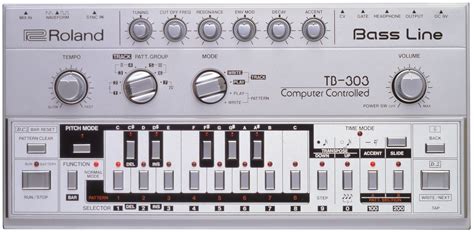 Roland TB-303 Bass Line wav samples, pdf manuals | Cyborg Studio