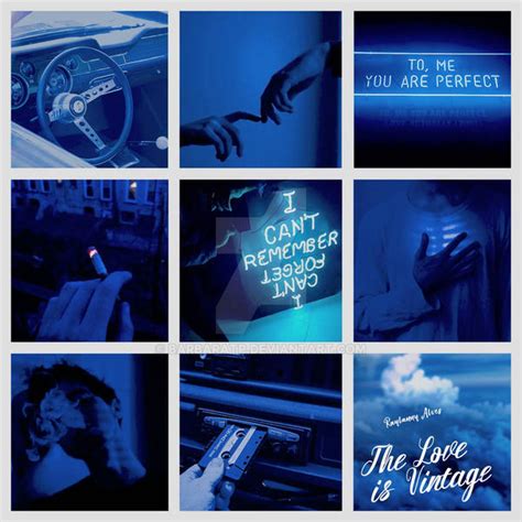 #blue aesthetic: the love is vintage by BarbaraTP on DeviantArt