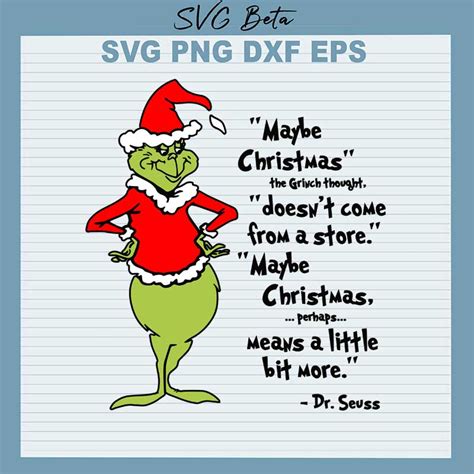 Dr Seuss Christmas Quotes Grinch