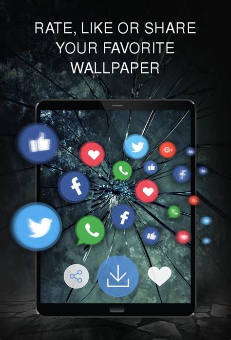 Cracked Screen Wallpapers for Android - Download