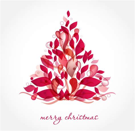 Abstract Design Christmas Tree Vector Art | Free Vector Graphics | All ...