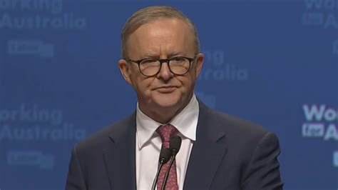 Anthony Albanese delivers concluding remarks at ALP conference | Sky News Australia