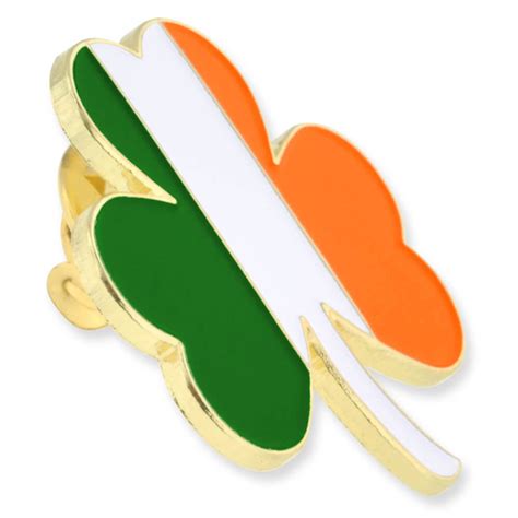 Shamrock Irish Flag Pin | PinMart