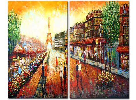 Cafe Paris - Original Artwork | 50% Off @ Canvas Paintings