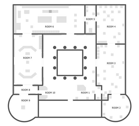 Exhibition floor plan by ConceptDraw ...