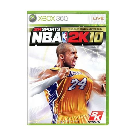 NBA 2k10 Xbox 360 - Mídia Física Original | Shopee Brasil