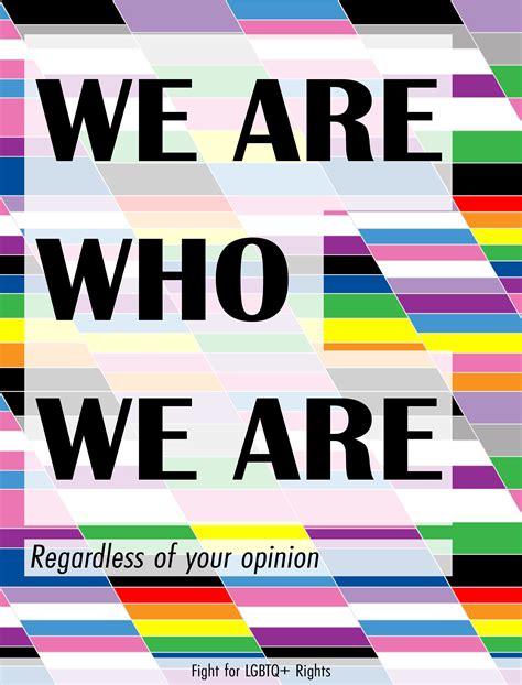 LGBTQ+ Rights poster for my history class Behind the text are various ...