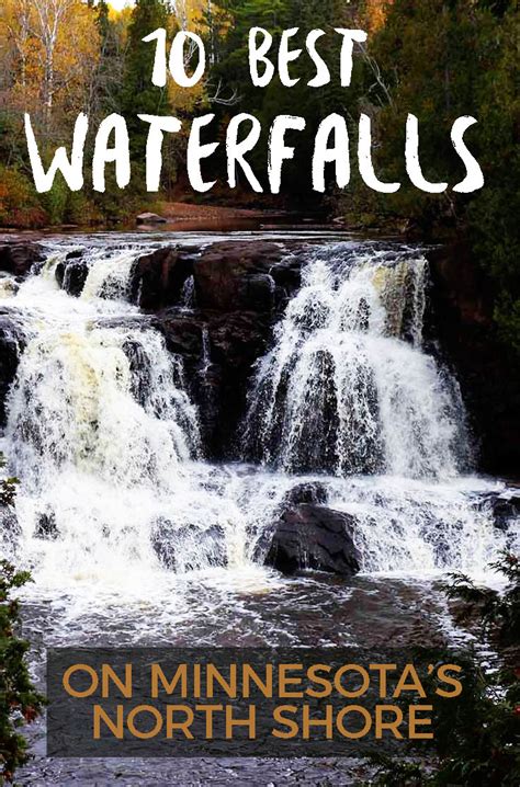 10 Waterfalls on Minnesota's North Shore - go on a waterfall road trip