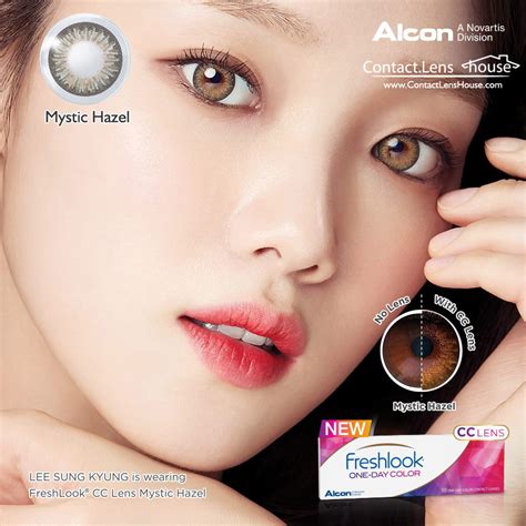 FreshLook CC One Day Mystic Hazel contact lenses