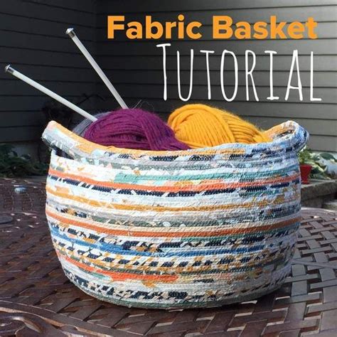 Bonnie Craft Cord | Fabric basket tutorial, Fabric baskets, Coiled fabric basket