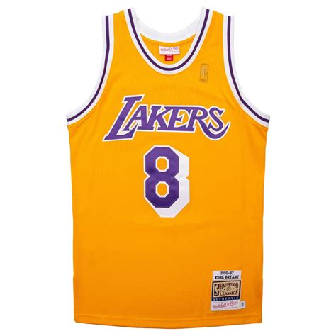 Mitchell And Ness Men NBA Los Angeles Lakers Home 1996-97 Kobe Bryant ...