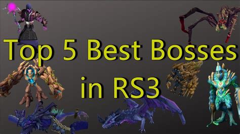 Top 5 BEST Bosses in Runescape 3 - YouTube