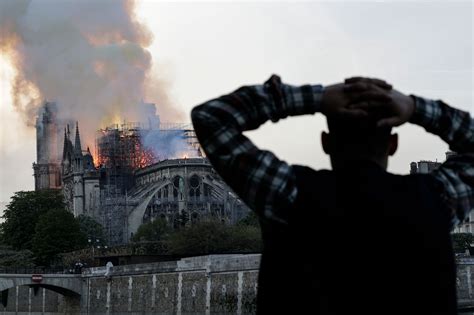 Scenes from the devastating Notre Dame Cathedral fire in Paris - The ...