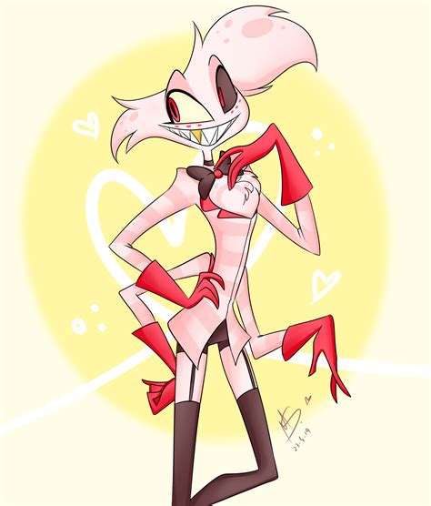 Angel Dust (Hazbin Hotel) by Mely14Arts on DeviantArt