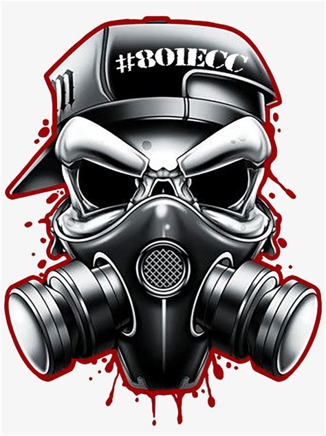 Skull And Gas Mask Tattoos Transparent PNG - 1392x1794 - Free Download on NicePNG