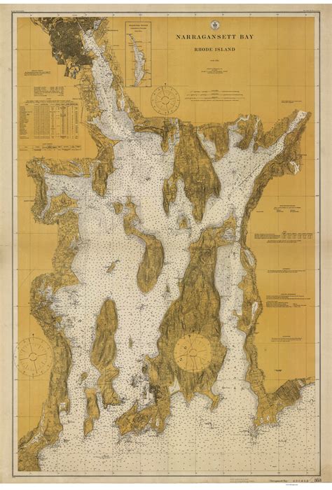 Historical Nautical Charts of Rhode Island