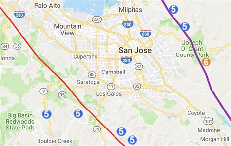 Map: Bay Area major earthquakes and fault lines