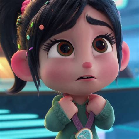 Look at here face, So cute af!!!! ️ . . . #vanellopevonschweetz #vanellope #wreckitralph #wrecki ...