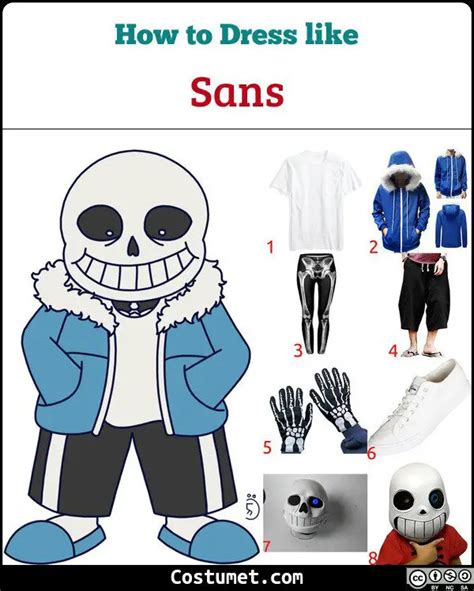 Sans (Undertale) Costume for Halloween