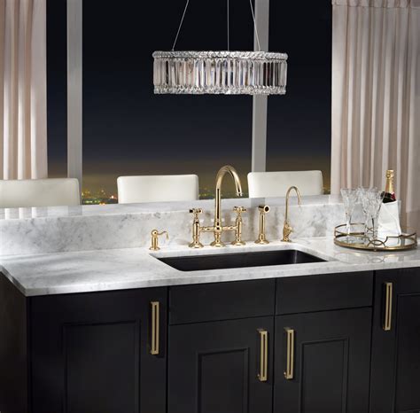 Glam It Up: Gold Kitchens - Abode