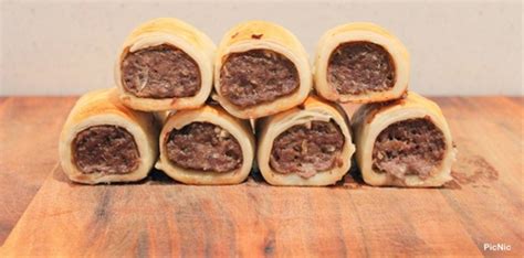 Beef Sausage Rolls recipe | Chefthisup