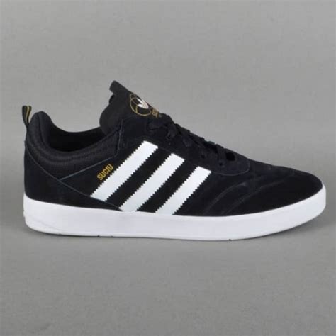 Adidas Skateboarding Suciu ADV Skate Shoes - Core Black/FTW White/Gold ...