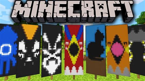 Minecraft 1.8 Snapshot: Custom Banner Designs, Easy Flag Maker Site How ...