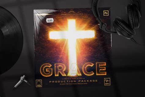 Grace Album Cover Template