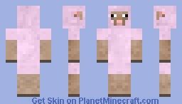 Pink Sheep Minecraft Skin