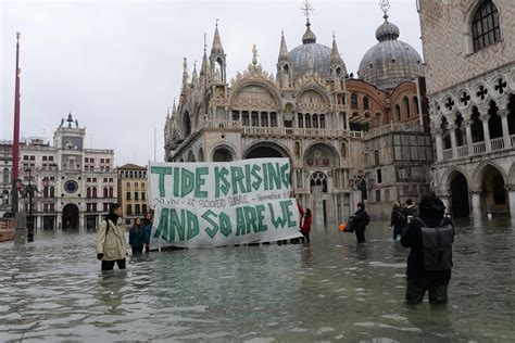 Venice Flooding: Pictures of City Under Historic High Waters