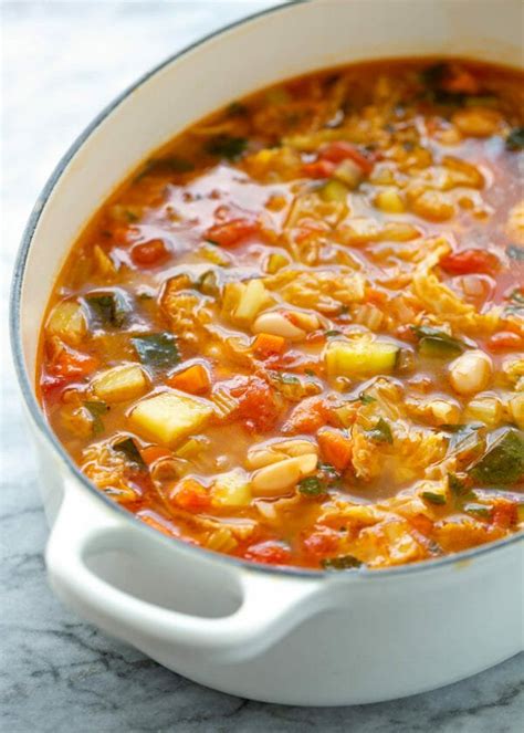 Classic Minestrone Is Heathy, Hearty, and Full of Italian Goodness | Recipe | Minestrone soup ...