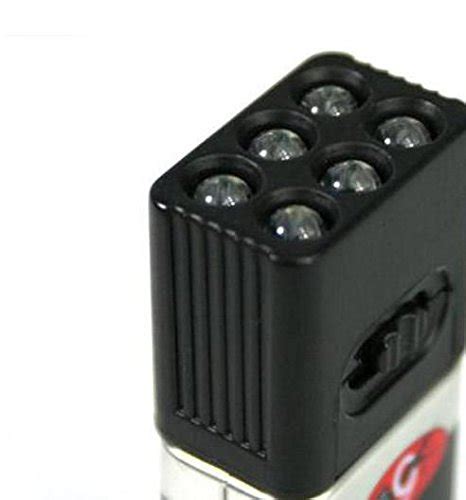 WW3 9 Volt LED Flashlight - Ultra Bright (3-Pack) On Push Button Function (Battery Not Included ...