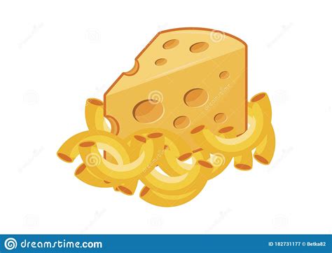 Mac and Cheese vector stock vector. Illustration of cooking - 182731177