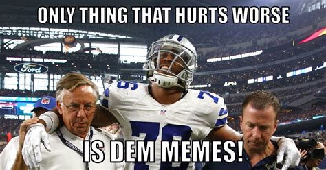 Make a meme from Dallas Cowboys' loss to the Seattle Seahawks