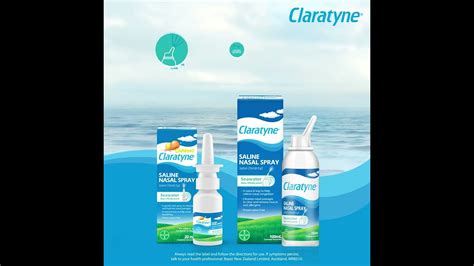 Claratyne Saline Nasal Spray Details - YouTube