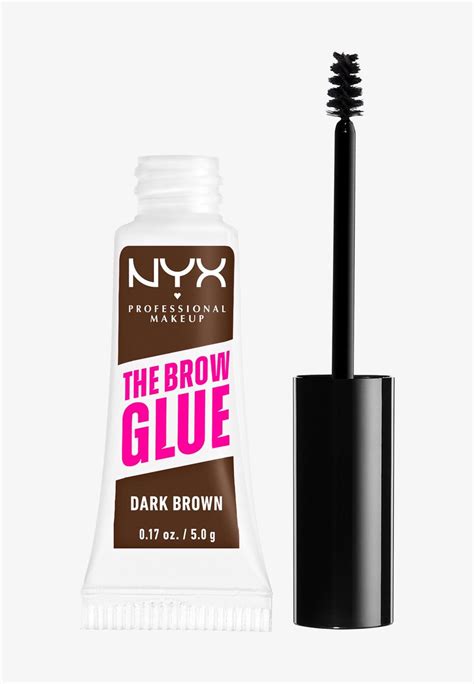 NYX Professional Makeup THE BROW GLUE INSTANT STYLER - Øjenbrynsgel - Cool Brown/brun - Zalando.dk