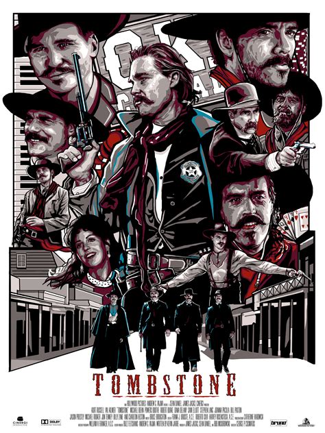 Tombstone by Robert Bruno | Tombstone movie, Tombstone movie poster ...