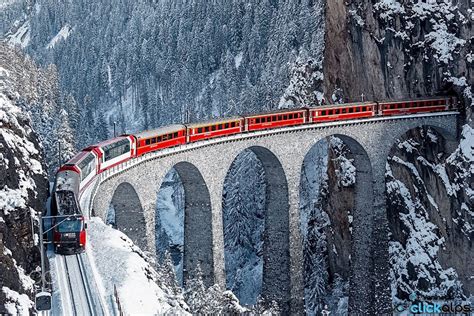 Landwasser Viadukt / 500px | Scenic train rides, Bernina express, Chur switzerland