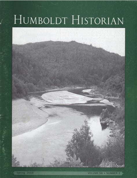 Humboldt Historian — Humboldt County Historical Society