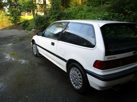 1989 Honda Civic Si 2 Door Hatchback with Sun Roof - Classic Honda Civic 1989 for sale