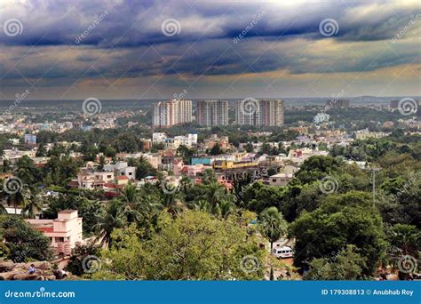 Panoramic View of Bhubaneswar Town from Udaygiri Cave at Bhubaneswar in Odisha, India ...