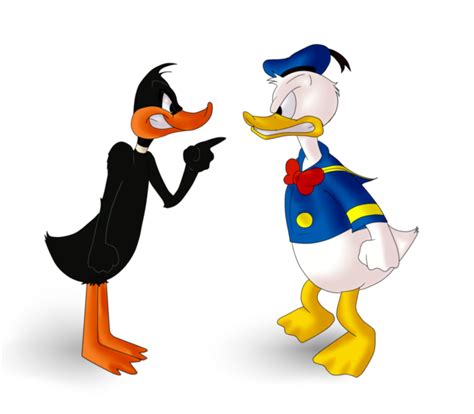 Daffy vs Donald by joshdancato on DeviantArt