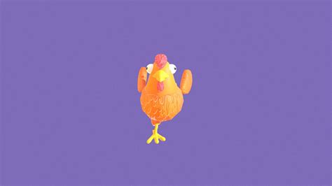 chicken_run_animation - 3D model by seysdiianimation [b27836b] - Sketchfab