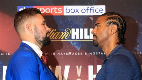 Bellew vs Haye II: David Haye questions Tony Bellew's motivation and ...