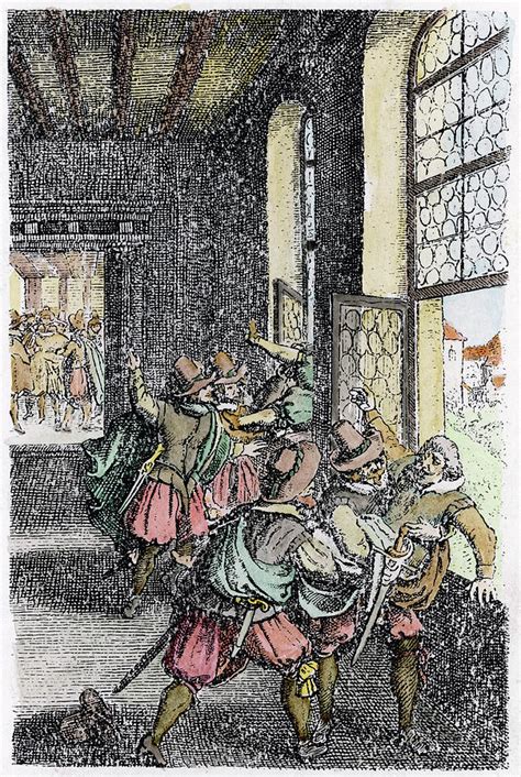 The Defenestration Of Prague Bohemian Drawing by Mary Evans Picture Library | Fine Art America