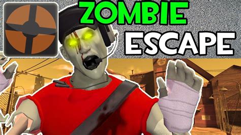 Охренительная игра в TF2 #85 ZOMBIE ESCAPE - YouTube