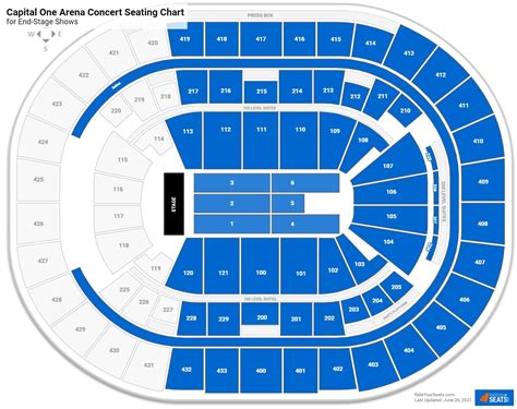 Capital One Arena Seating Charts - RateYourSeats.com