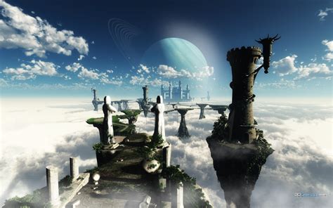 Sci Fi Landscape Wallpaper - WallpaperSafari