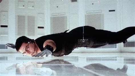 During the vault scene in Mission: Impossible (1996), Tom Cruise kept ...